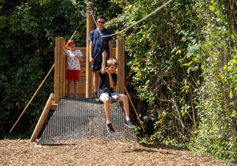 La Tyrolienne - Activité pour enfants au parc Grimmland®