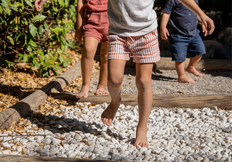 Le Sentier Pieds nus - Parcours sensoriel